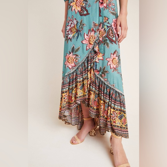 Farm Rio for Anthropologie Viera Wrap Dress - Picture 8 of 9